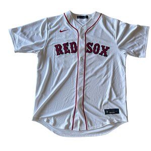 NEW Nike Mookie Betts Boston Red Sox Home Jersey White T770-BQWH